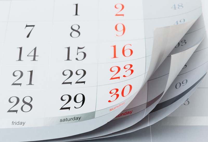 Tax Diary November/December