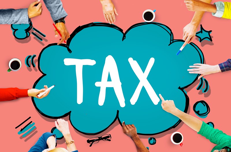 Deduction of tax on yearly interest