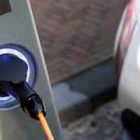 Electric charging of company vehicles at home base