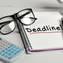 Less than one month to tax return filing deadline